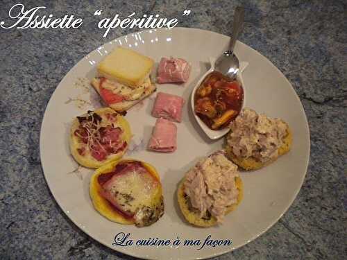 Assiette apéritive