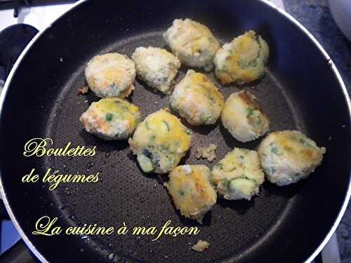 Boulettes de légumes