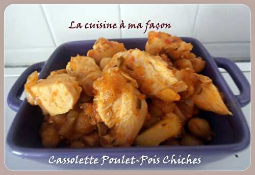 Cassolette de Poulet et Pois Chiches