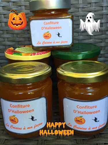 Confiture Citrouille Orange