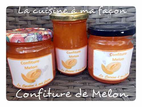 Confiture de Melon