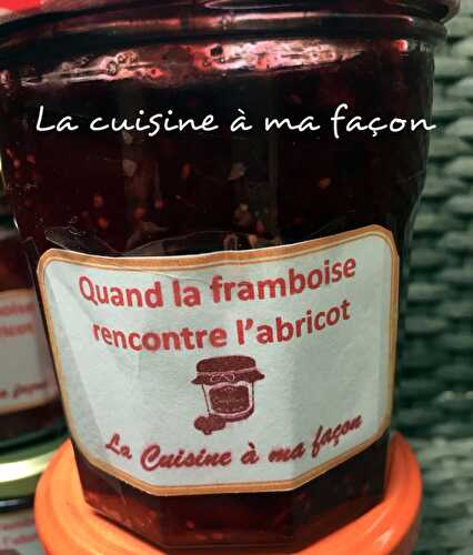 Confiture Framboise-Abricot