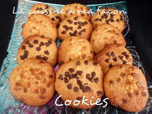 Cookies aux Pépites de Chocolat