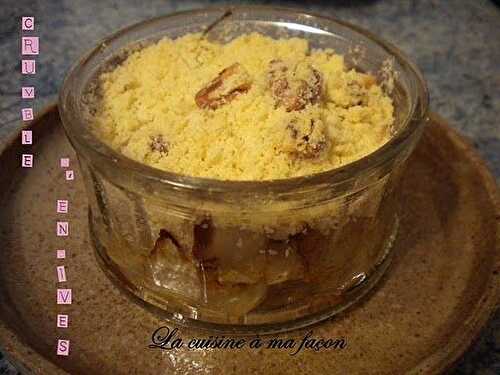 Crumble aux Endives