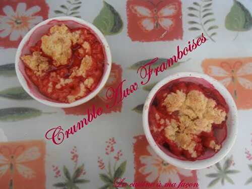 Crumble Aux Framboises