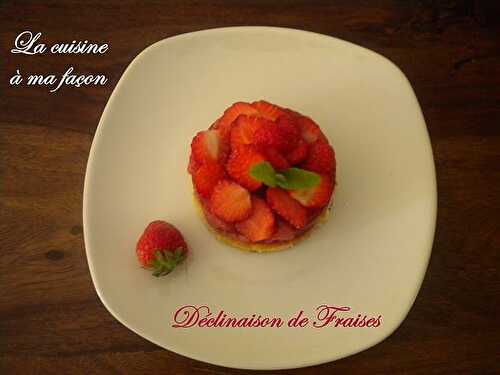 Déclinaison de Fraises