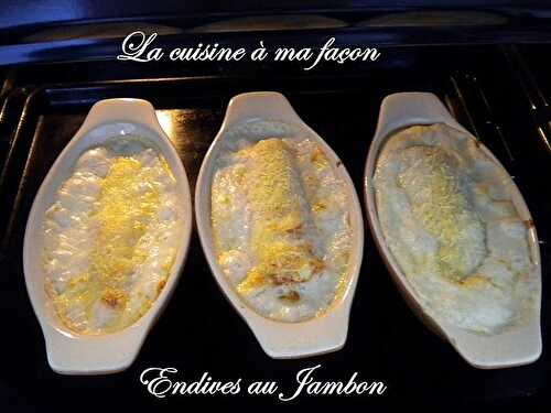 Endives au jambon