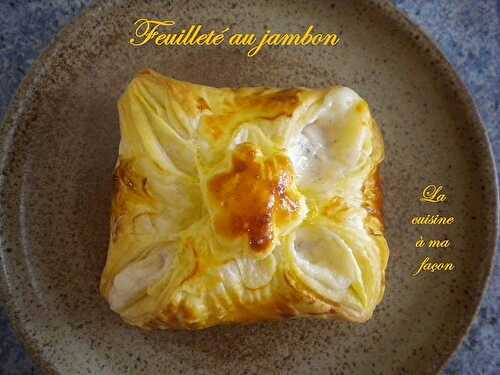 Feuilleté au jambon