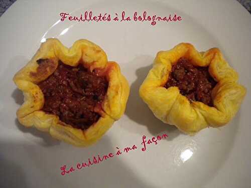 Feuilltés à la Bolognaise