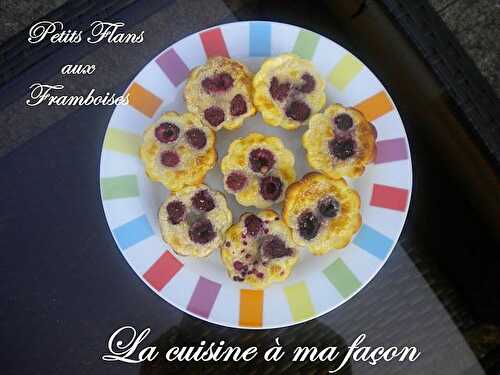 Flans Aux Framboises