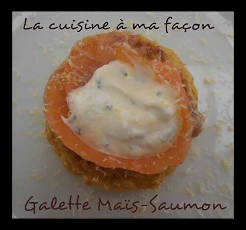 Galette Maïs Saumon