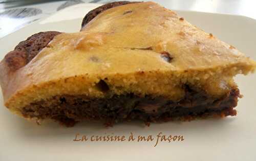 Gâteau au chocolat façon Stracciatella