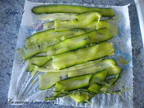 Gâteau courgette-poisson