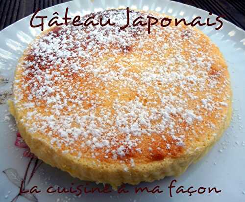 Gâteau Japonais