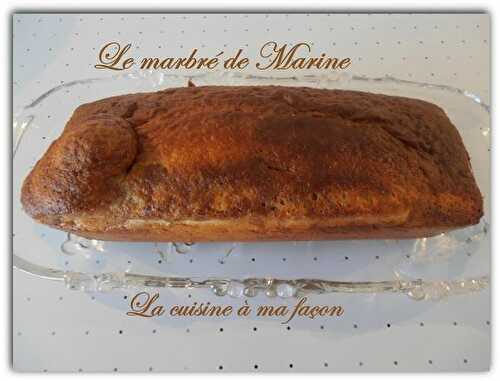 Gâteau Marbré de Marine