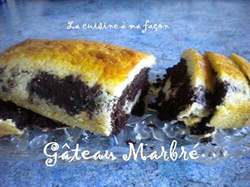 Gâteau Marbré - La cuisine à ma façon