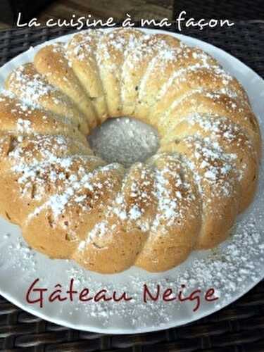 Gâteau Neige