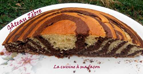 Gâteau Zébré