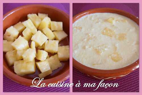 Gratin à l'Ananas