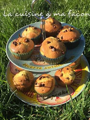 Muffins Aux Pépites de Chocolat