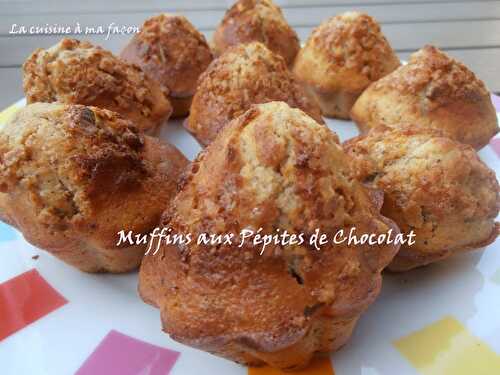 Muffins aux Pépites de Chocolat