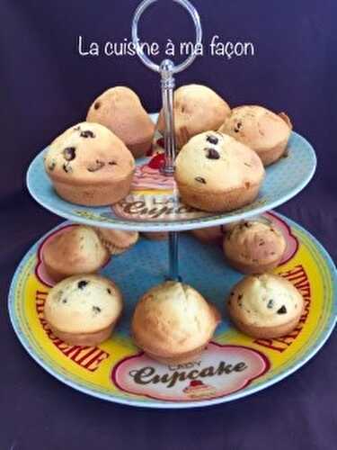 Muffins Aux Pépites de Chocolat