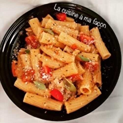 One Pot Pasta Tomates basilic