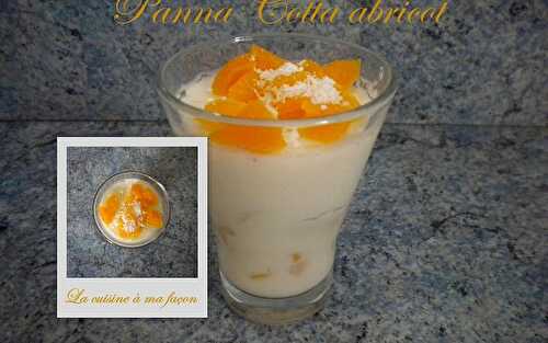 Panna Cotta Abricot-Coco