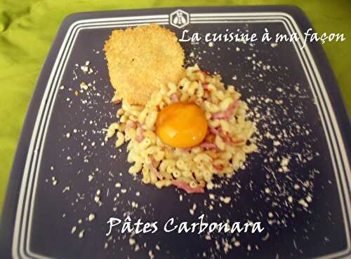 Pâtes Carbonara révisitées