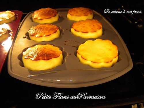 Petits Flans au Parmesan