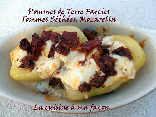 Pommes de Terre Farcies Tomates Mozzarella