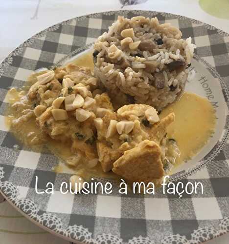 Poulet à la Cacahuète