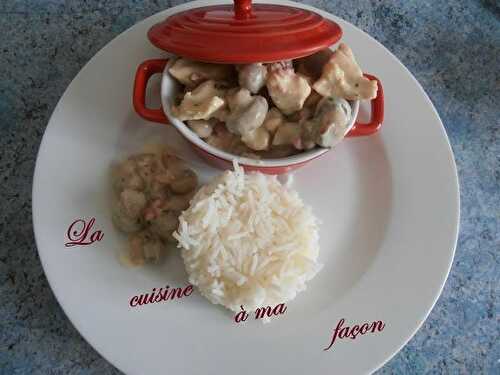 Poulet recette "Marine"