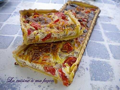 Quiche thon/tomates