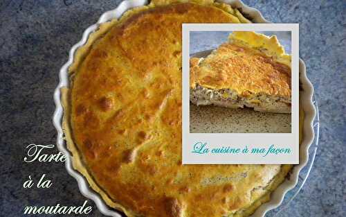 Tarte à la moutarde