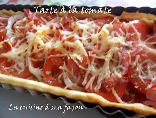 Tarte à la tomate