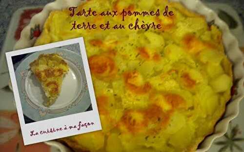 Tarte pommes de Terre et chèvre