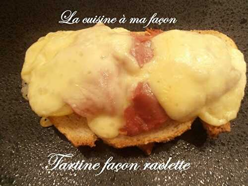 Tartines Façon Raclette