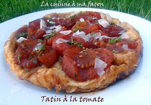 Tatin de Tomates Au Caramel Balsamique