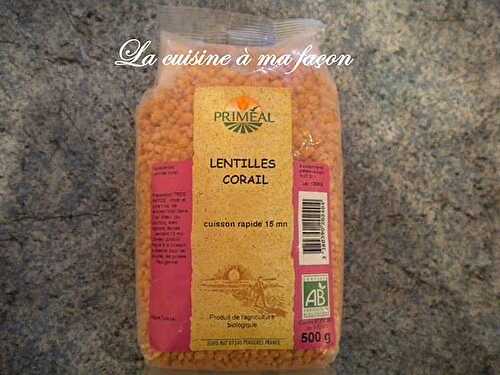 Velouté de Lentilles Corail