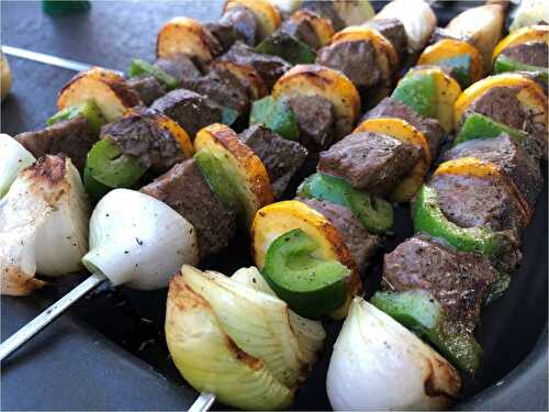 Brochettes de boeuf