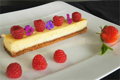 Cheesecake aux framboises