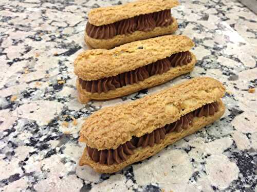 Éclairs au chocolat