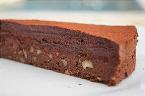 Gâteau au chocolat façon brownie