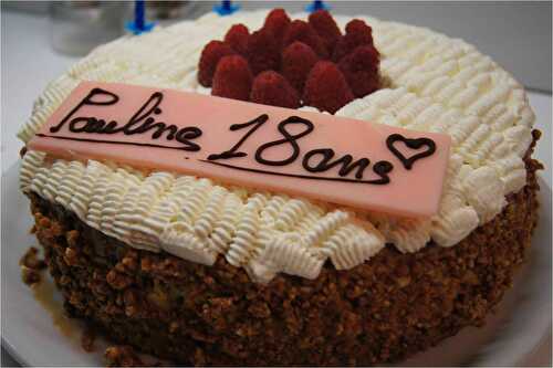 Gâteau d'anniversaire de Pauline - La cuisine, c'est lui... et moi !