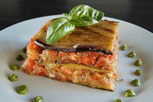 Millefeuille de légumes d'été