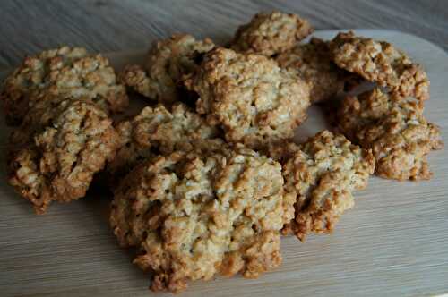 Petits biscuits gourmands aux flocons d'avoine