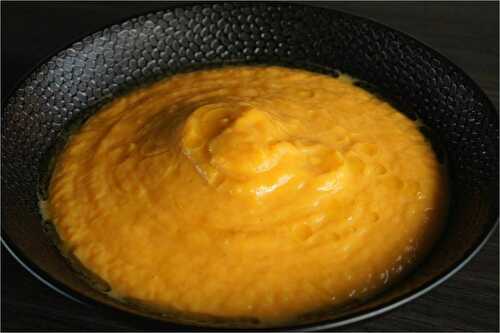 Purée de butternut à l'huile d'olive