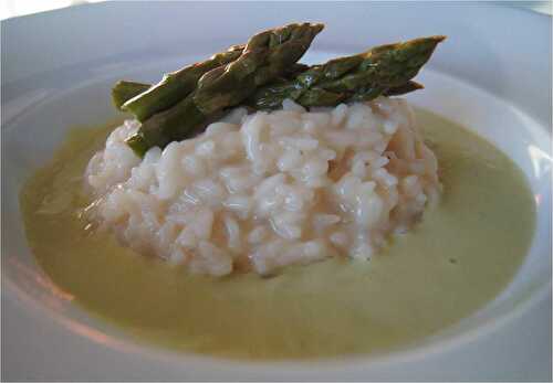 Risotto aux pointes d'asperges