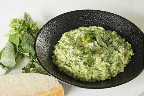 Risotto verde au mascarpone